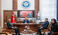 Azerbaycan Kars Başkonsolosu’ndan Rektör Levent’e ziyaret