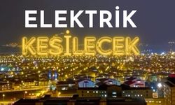 Erzincan’da 8 saat elektrik kesintisi! İşte o mahalle, ilçe ve köyler