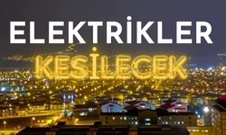 Erzincan’da işi olanlar dikkat! Uzun sure elektrik kesintisi yaşanacak