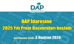 Erzincan’a DAP 2025 yılı proje teklif çağrısı