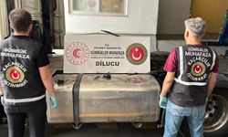 Gümrükte 255 litre likit metamfetamin ve 370 kilogram esrar yakalandı