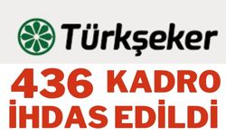 TÜRKŞEKER’e 436 memur kadro ihdas edildi