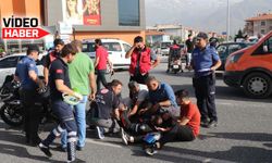 Erzincan'da otomobil ile motosiklet çarpıştı: Kurye ağır yaralandı