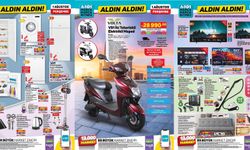 A101'e bu hafta Elektrikli Moped, Şarjlı Dikey Süpürge, Şarjlı  Saç Sakal Kesme Makinesi geliyor