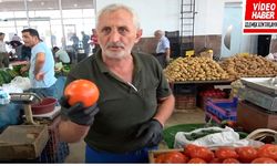 Erzincan kapalı halk pazarında domates rekor seviyeye geldi!
