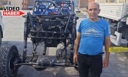 Erzincanlı motor ustası kendi Off-Road aracını tasarladı