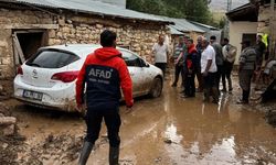 Erzincan’da sağanak yağış Tercan’da sel baskınlarına neden oldu!