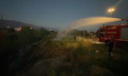 Erzincan’da çıkan örtü yangını korkuttu! Video haber