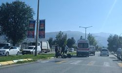 Erzincan’da motosiklet kazası: 1 yaralı