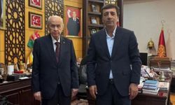 MHP Lideri Bahçeli, Çayırlı Belediye Başkanı Efe'yi kabul etti