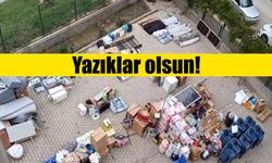 Deprem yardımlarını satarken yakalandılar