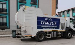 Modern araçlarla şehir temizliği bir başka güzel!