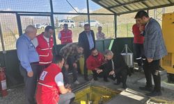 Erzincan Sağlık Müdürü Dr. Cihan Tekin'den Kızılay Mineralli Su Fabrikasında inceleme