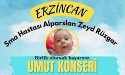 Erzincan’da Alpaslan için UMUT KONSERİ...