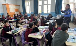 Erzincan’da çocuklara güvenlik eğitimi