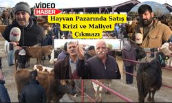 Erzincan pazarında satış krizi!