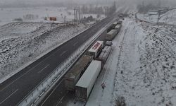 Erzincan çevresinde kar nedeniyle kapalı yollar