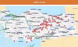 Sakın Yola Çıkmayın... 92 Yol Trafiğe kapandı...