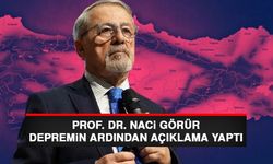 Prof. Dr. Naci Görür'den Elazığ depremi sonrası ilk açıklama