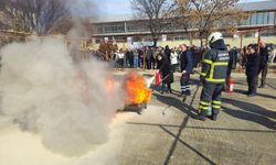 Erzincan'da can kurtaran tatbikat gerçekleştirildi