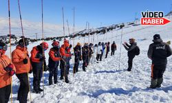 Erzincan’da olası çığ için eğitim verildi