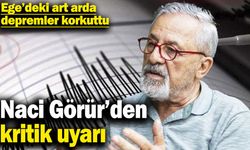 Ege Denizi ülkelerinin ardından Prof. Dr. Naci Görür'den de uyarı geldi