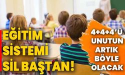 4+4+4 eğitim sistemi değişecek mi?