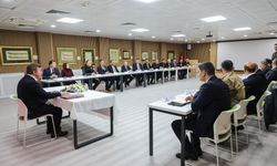 Erzincan'da çalışmalar gözden geçirildi...