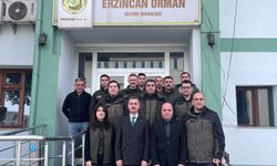 Bölge Müdürü Karakurt, Erzincan Orman İşletme'de...