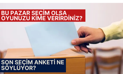 Bu Pazar Seçim Olsa Oyunuzu Kime Verirsiniz?