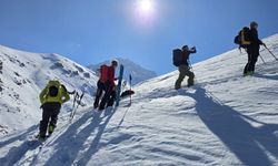 Erzincan’da Yabancı Kayakçılar Yeni Rotalar Keşfetti