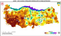 Yağış oranları kuzey güney yönünde fark yarattı