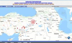 Erzincan'ın Tercan ilçesinde deprem oldu...