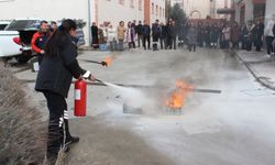 Erzincan'da afetlere hazır gençler yetişiyor