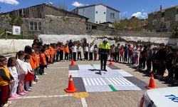 Erzincan'ın ilçelerinde trafik eğitimi