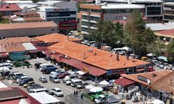 Buğday Meydanında yanan işyerleri onarıldı