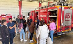 Erzincan'ın gelecekteki itfaiyecileri sahaya çıktı