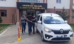 Erzincan Polisinden kaçamadı...