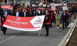 Erzincan aile için yürüdü
