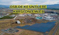 Erzincan OSB’de kesintilere karşı önlemler artırılıyor
