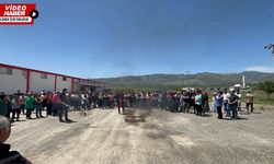 Erzincan OSB’de yangın!