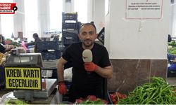 Erzincan pazarında  sebze fiyatları eriyor!