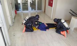 Erzincan'da 54 personel görev aldı... Adeta nefesler tutuldu...