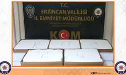 Erzincan’da kaçakçılık operasyonu