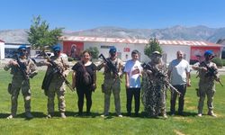 Kahramanlar ve güzel yürekler Erzincan'da bir arada...