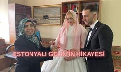 Estonyalı Janelika Erzincan’a gelin geldi
