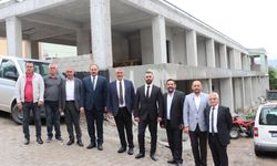 MHP İl  Başkanı belediye yatırımlarını inceledi...