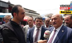 Milletvekili Karaman Erzincan’da yangın bölgesini inceledi