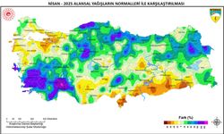Nisan ayında Erzincan yağış oranı belli oldu