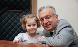 Rektör Levent, minik öğrencileri ağırladı